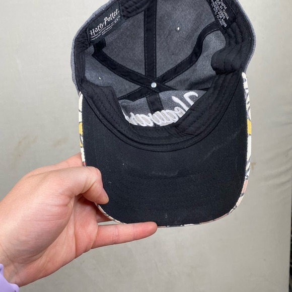 Harry Potter Hogwarts Funko Pop Gray Embroidered Adjustable Baseball Hat - Picture 2 of 4